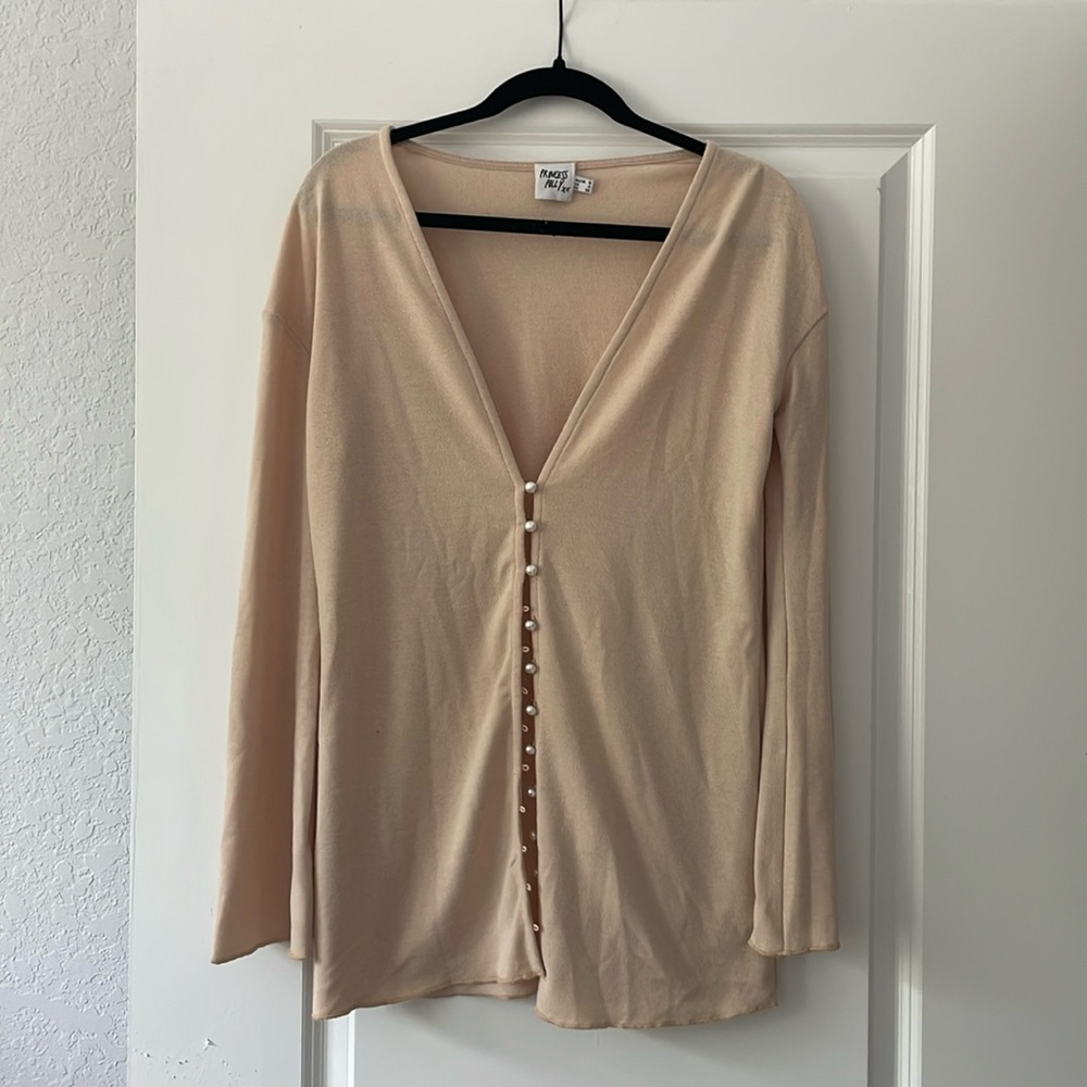 Princess Polly shirt cardigan